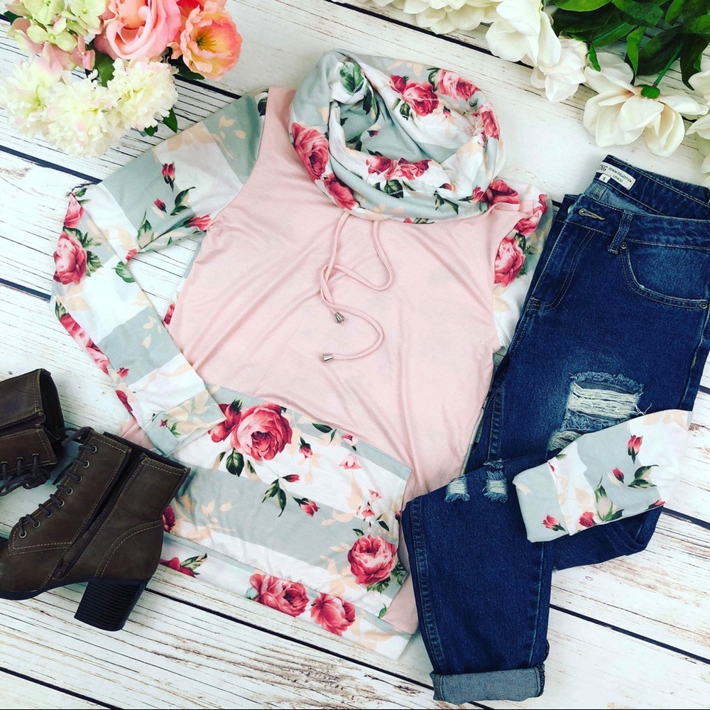 The Callie floral sweater